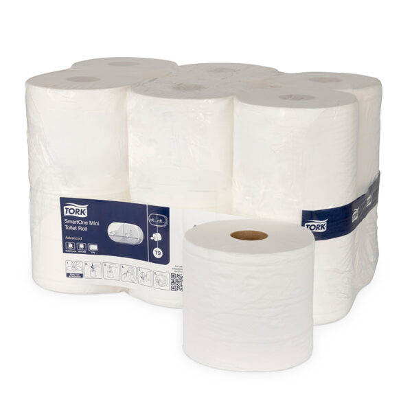 Tork SmartOne Mini Toilet Roll 2ply Advanced NZ