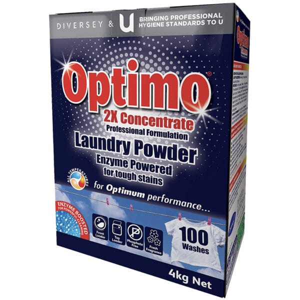 OPTIMO 2X CONCENTRATE LAUNDRY POWDER - 4KG
