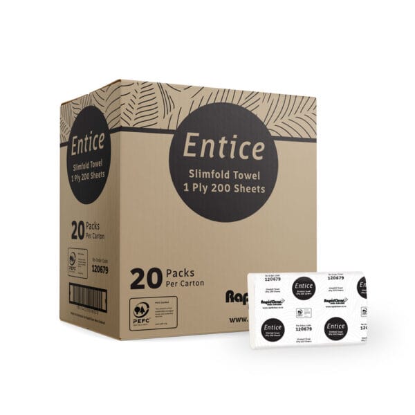 Entice Slimfold Hand Towel