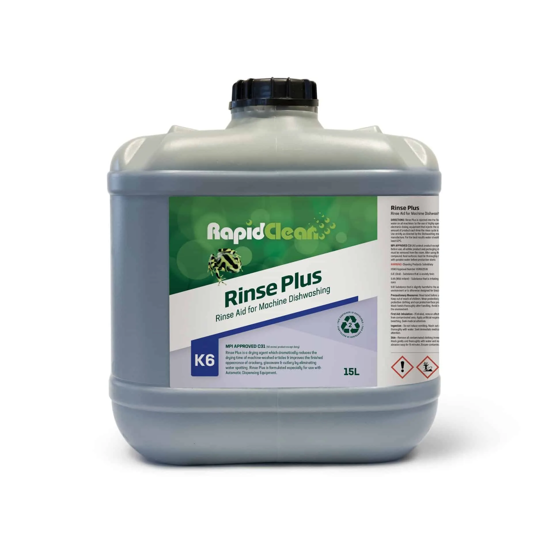 RapidClean Rinse Plus Machine Dishwashing Rinse Aid - Image 3