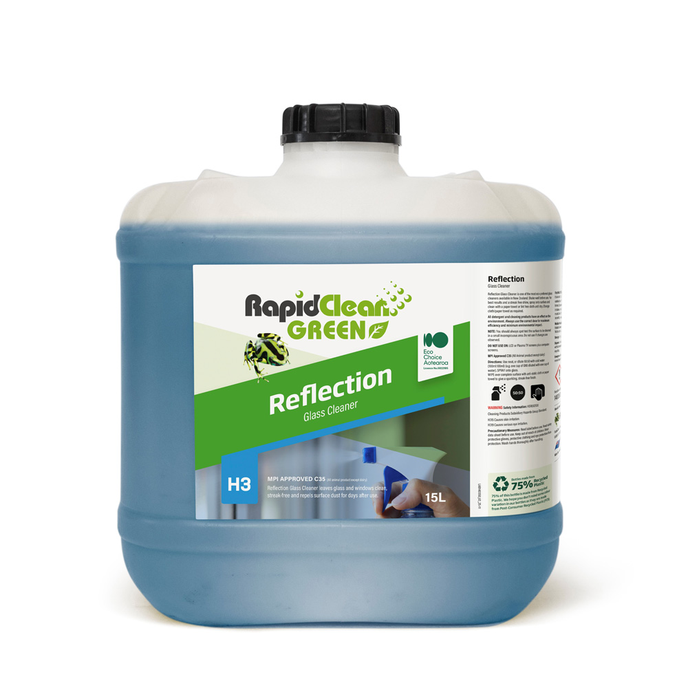 RapidClean Green Reflection Glass Cleaner - Image 3