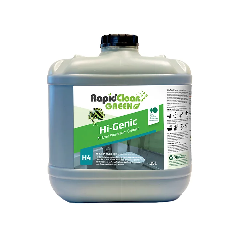 RapidClean Green Hi-Genic All Over Washroom Cleaner - Image 2
