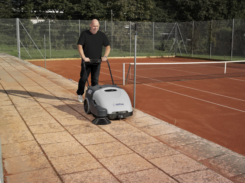 Nilfisk SW750 Walk Behind Sweeper - RapidClean NZ