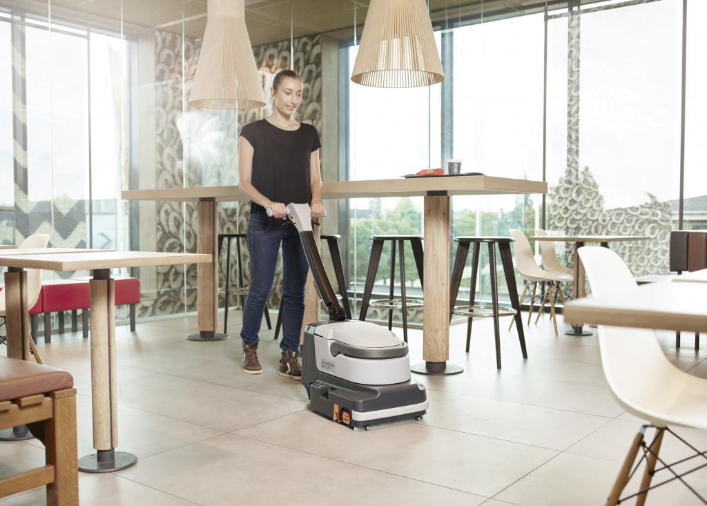 Nilfisk SC250 Walk Behind Scrubber Dryer - RapidClean NZ
