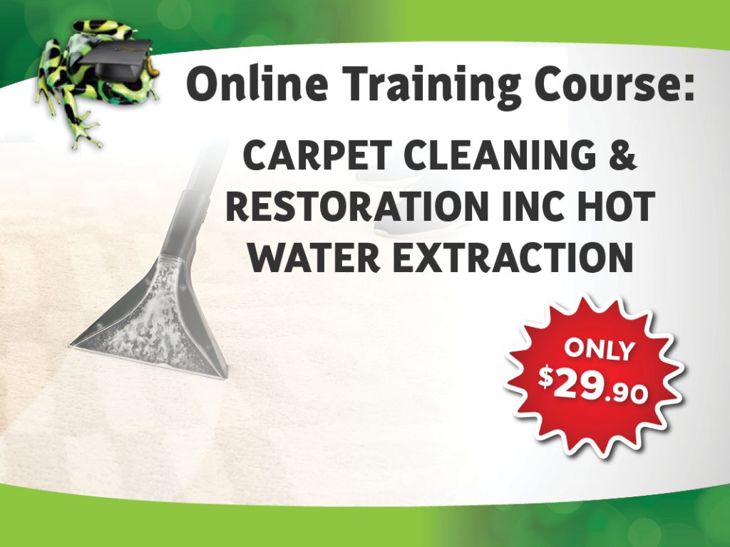 Carpet Cleaning and Restoration Course
