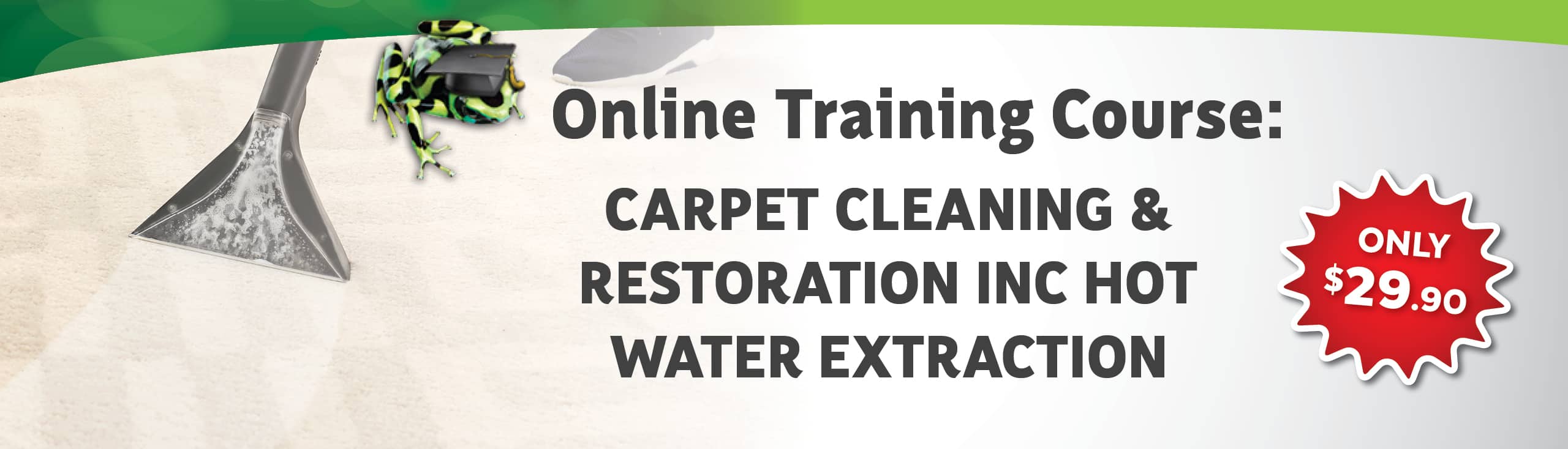 Carpet Cleaning and Restoration Course