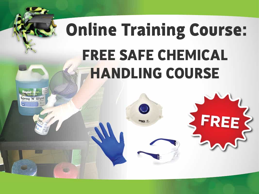 Free Safe Chemical Handling Course RapidClean NZ