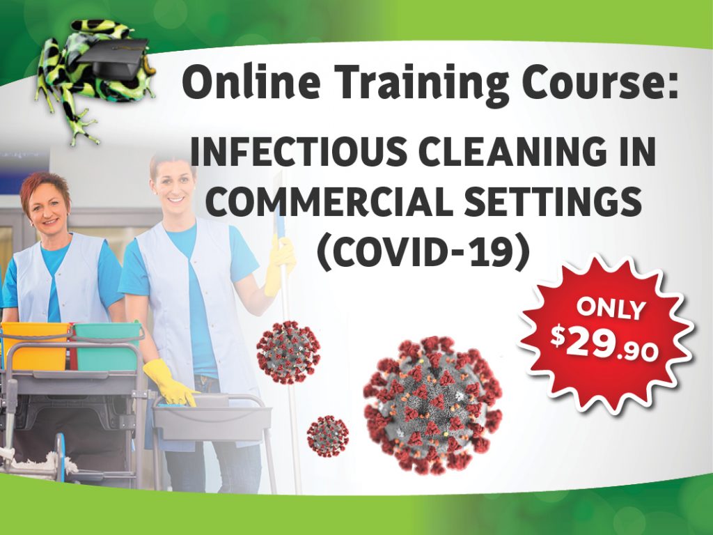 INFECTIOUS CLEANING IN COMMERCIAL SETTINGS COURSE COVID-19