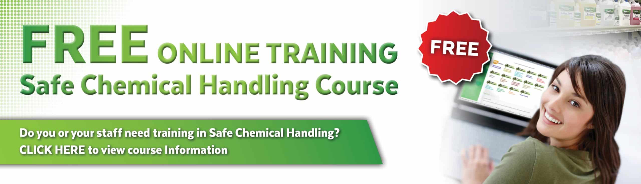FREE Safe Chemical Handling Course