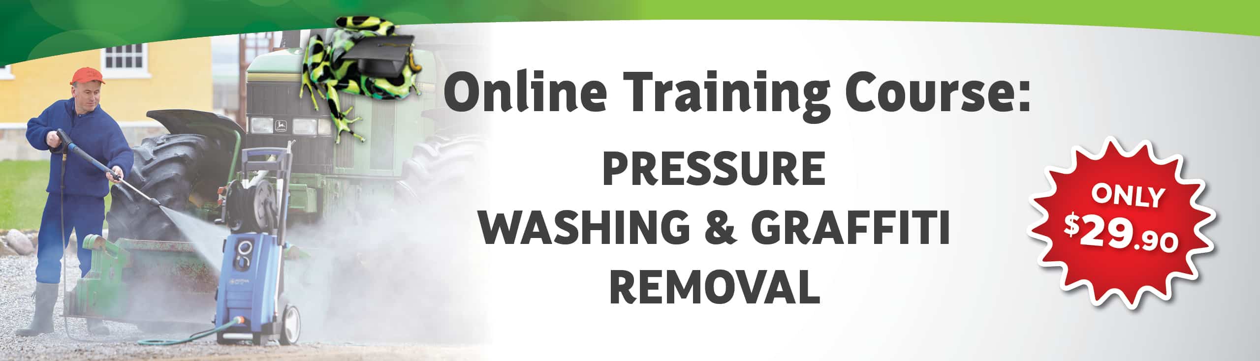 Pressure Washing & Graffiti Removal Course