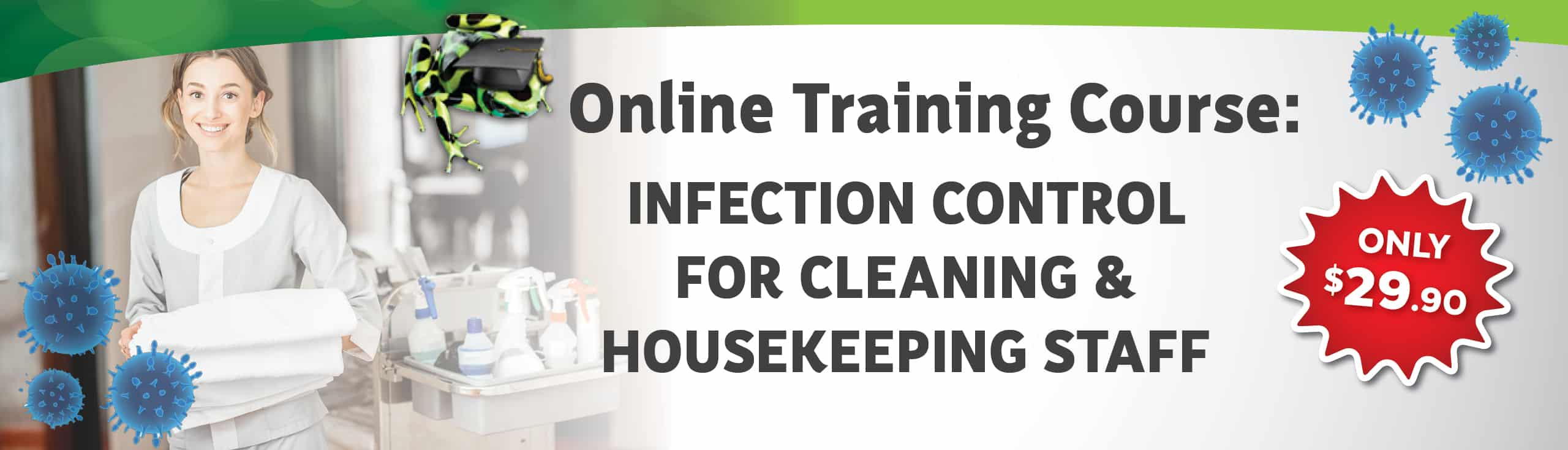 Infection Control For Cleaning & Housekeeping Staff Course