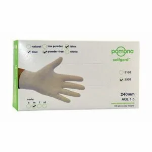 Pomona Food Grade Powder Free Latex Glove
