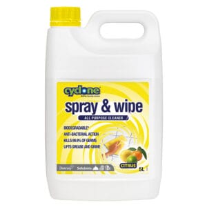 CYCLONE SPRAY & WIPE 5L
