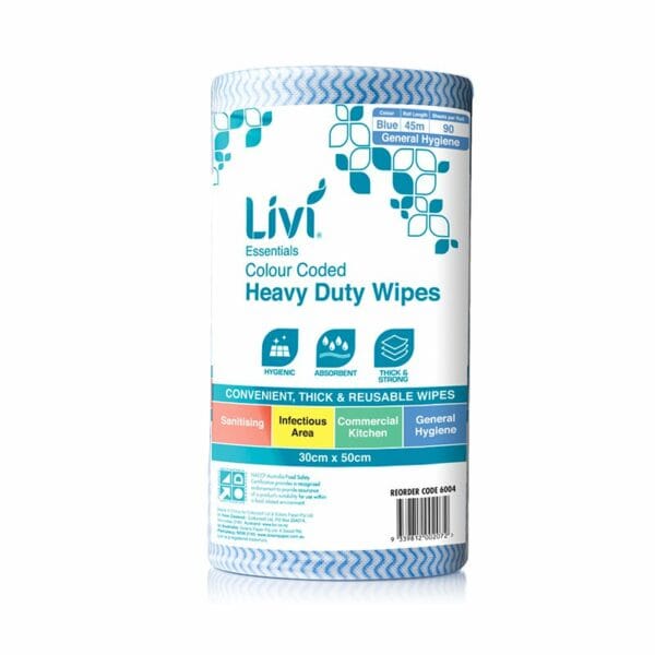 Livi Colour Coded Commercial Wipes - Image 2