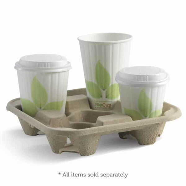 BioPak Recycled Cup Trays
