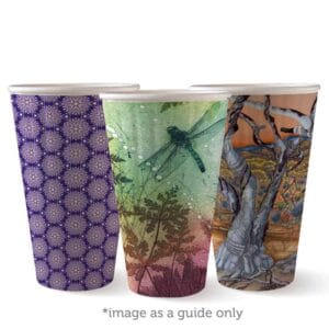 BioPak Art Series Double Wall Hot Cups