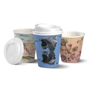 BioPak Art Series Double Wall Hot Cups