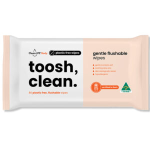 CLEANLIFE TOOSH CLEAN WIPES 80PK