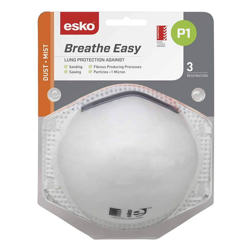 Esko BreatheEasy P1 Non-Valved Mask