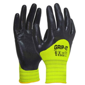 Esko Grip-It 3/4 Coat Hi-Vis Nitrile Glove