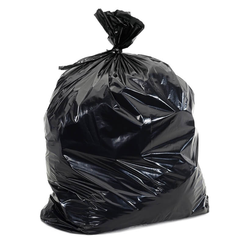 Ecopack 65L Recycled Plastic Garbage Bin Liners with 40mm Tear Top - Image 4