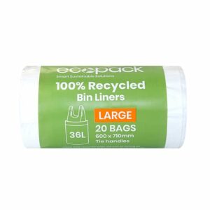 EcoPack 36L 100% Recycled Bin Liner