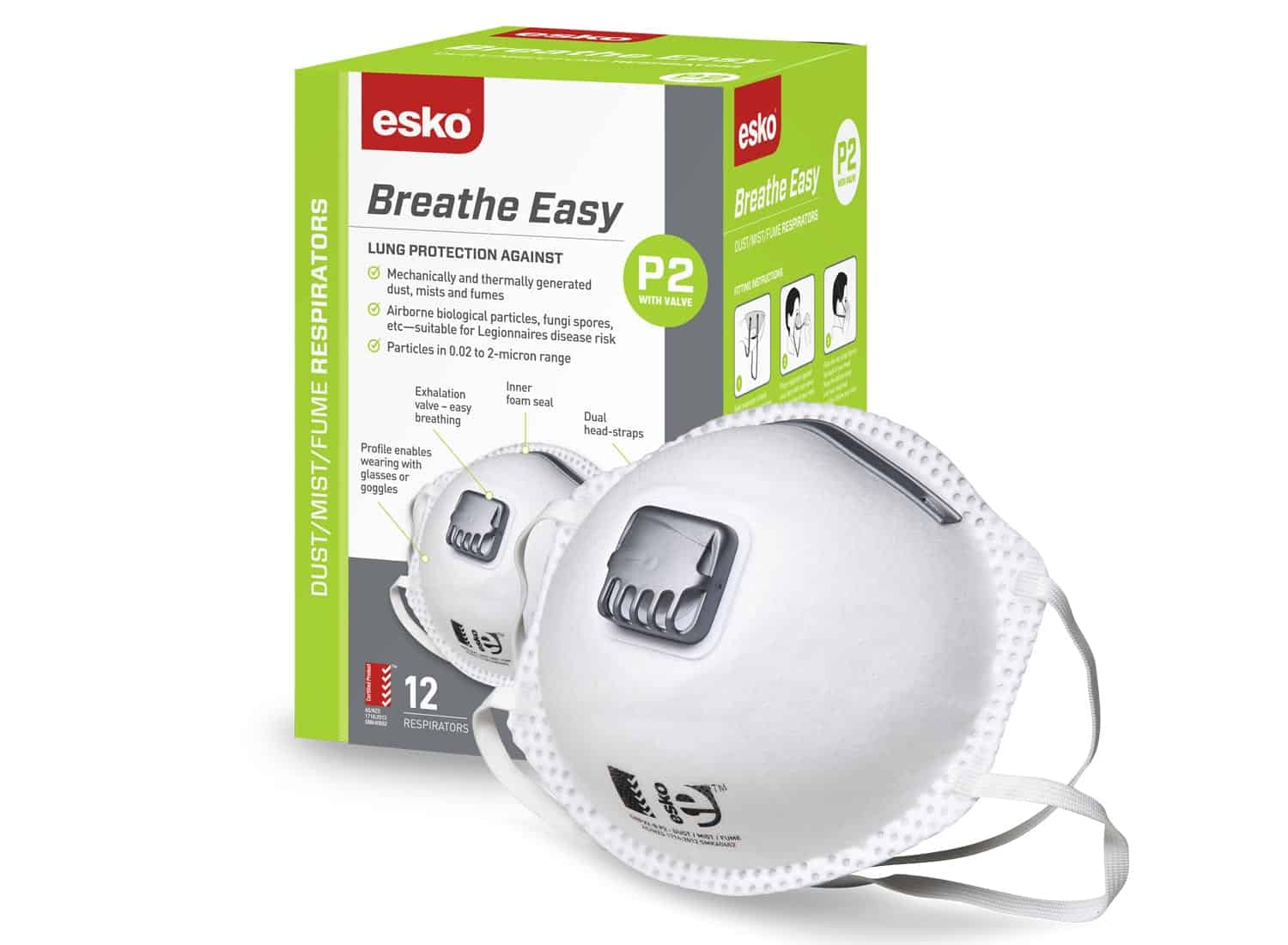 esko p2 respirator