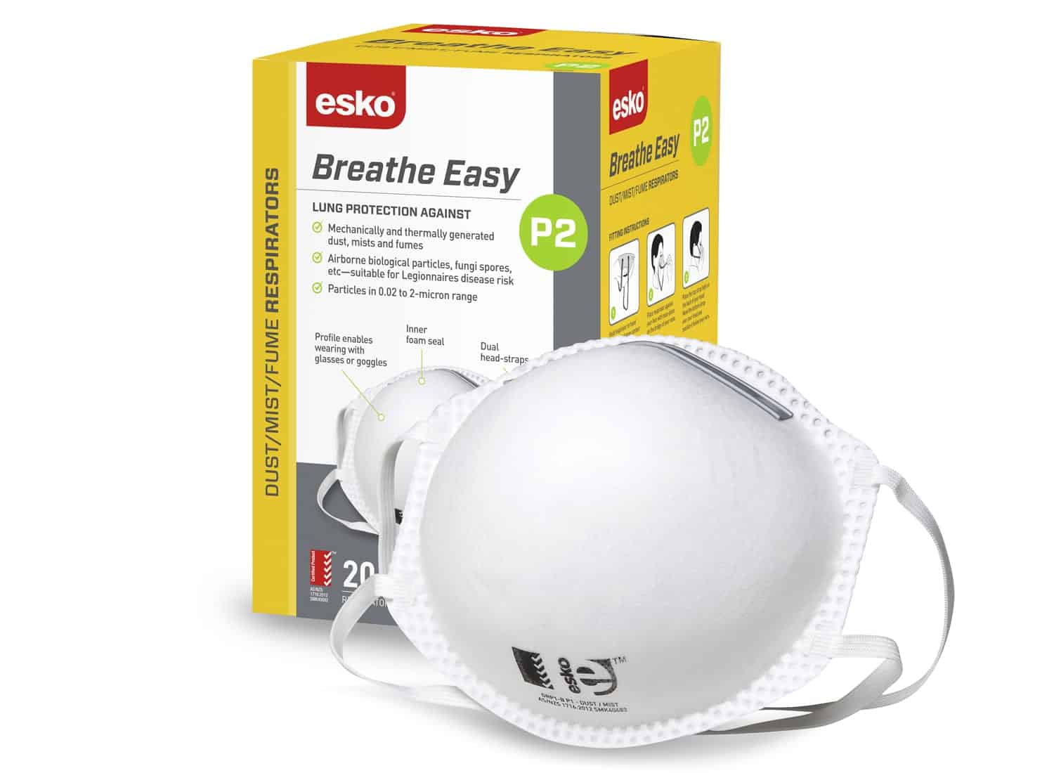 esko p2 respirator