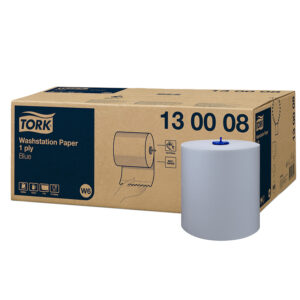 Tork W6 Washstation Blue Hand Towel 1PLY 250m