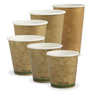 BioPak Kraft Single Wall Hot Cups