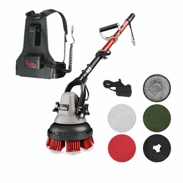 MotorScrubber M3M Starter Kit Medium Handle
