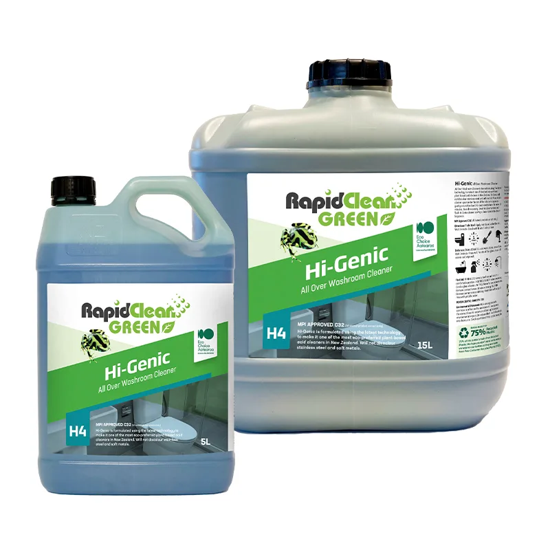RapidClean Green Hi-Genic All Over Washroom Cleaner