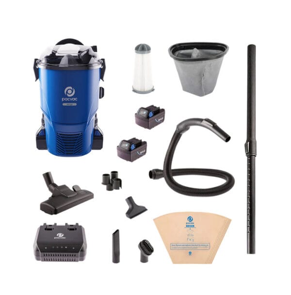 Pacvac Velo Battery Backpack Vacuum Cleaner - Image 2