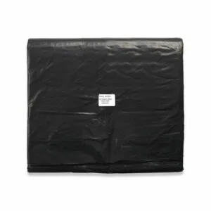 NZ Made 60L / 40Mu Black Rubbish Bags
