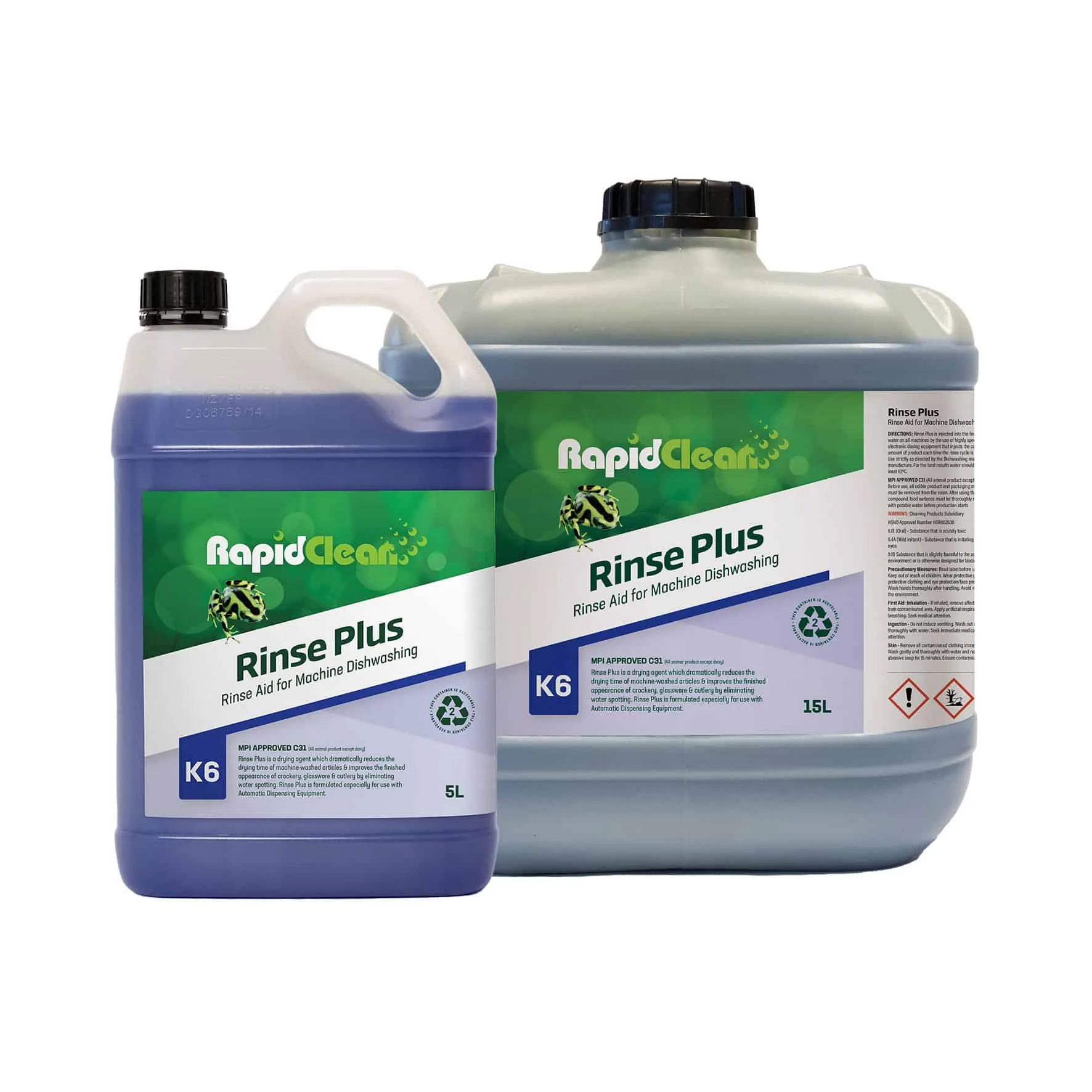 RapidClean Rinse Plus Machine Dishwashing Rinse Aid